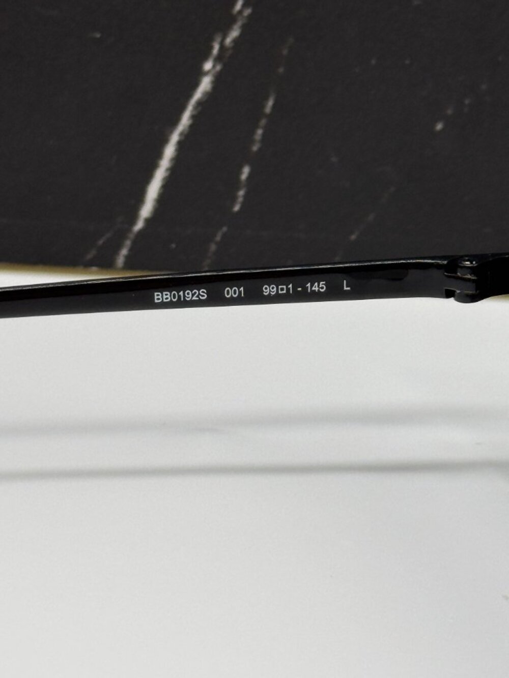 NEW BALENCIAGA BB0192S 001 BLACK SHIELD UNISEX SUNGLASSES BALENCIAGA EYEWEAR - Picture 7 of 9